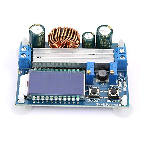 Best Cyber Deals 🔥 DC to DC Automatic Boost, Buck Converter Step UP Down Module Voltage Regulator 5.5-30V to 0.5-30V with LCD Display for Household Charge Battery