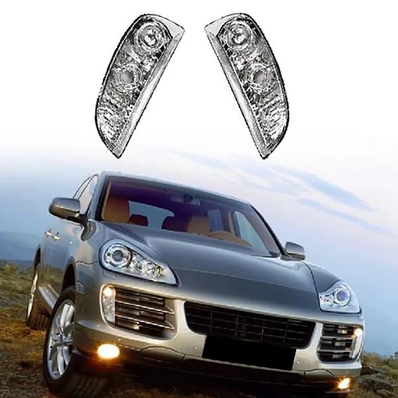 Feu antibrouillard gauche Porsche Cayenne 2007-2010 clignotant DRL - 4