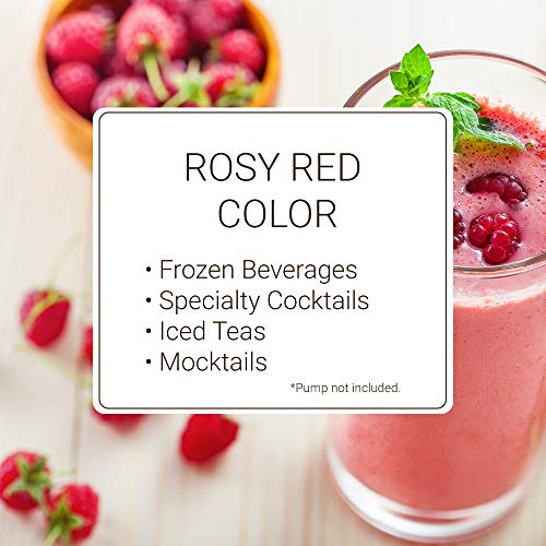 Monin - Raspberry Syrup, Sweet And Tart, Great For Cocktails And Lemonades, Gluten-Free, Non-Gmo (1 Liter) #TOP3