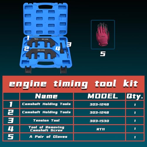image for Yuesstloo Camshaft Holding Tool Kit with Tension Tool, Timing Alignmen