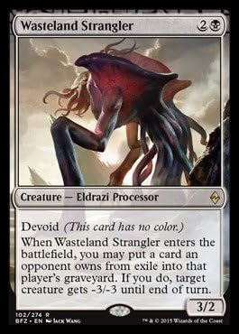 Magic The Gathering - Wasteland Strangler (102/274) - Battle for Zendikar