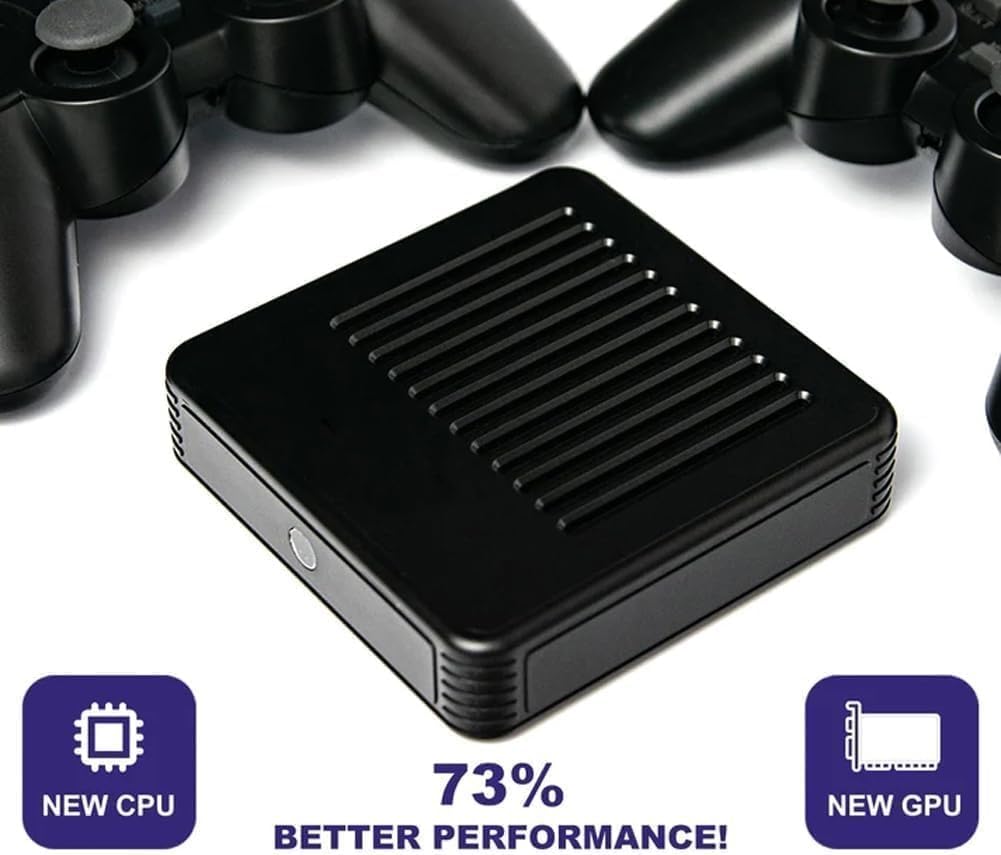 Retrowave G11 Pro Game Box 4k Hd Tv Game Stick, [4k+256gb]-100.000 giochi retrò + 2 controller wireless, gioca ai videogiochi for la TV(64g)