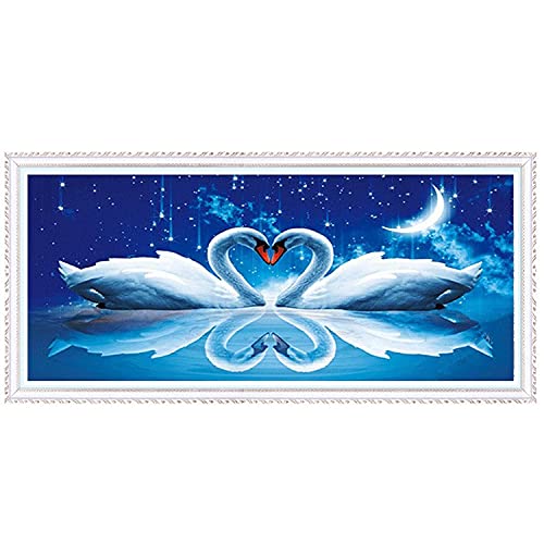 Art de cristal de diamant complet géant 80x220cm pour habiller un grand mur vide de salon