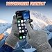 ihuan Thermal Winter Gloves for Men Women, Cold Weather Touchscreen Gloves for Running Cycling Hiking Driving