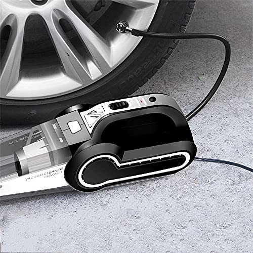 ruiyaomaoyifff Auto Vacuum CleanerHigh-Power Multifunctionele Auto Lucht PumpHigh-Power Draagbare Vier-in-One Auto stofzuiger (Color : Black) - Image 4