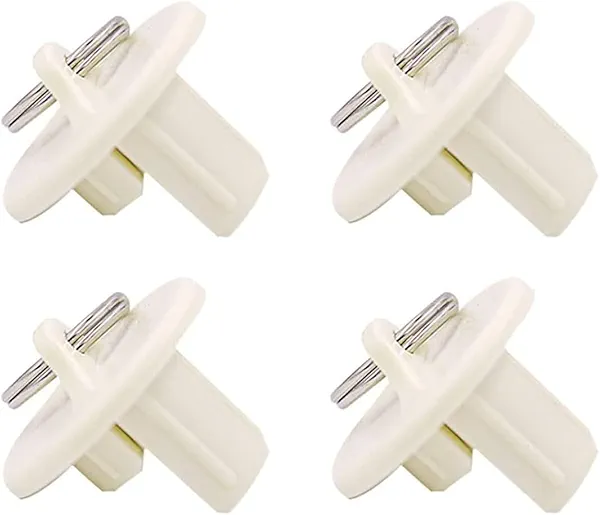 Seprochoo Sun Visor Parts Bungee kit and end Cover, Weather Resistance, for Coolaroo External Roller Shutter, Outdoor Shutter, Roller Shutter (End Cap 2 Set, Sand)