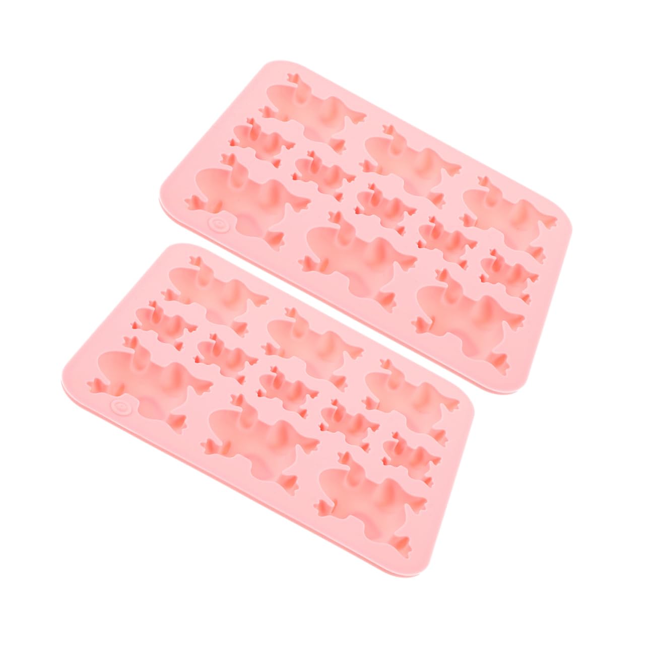 ARTIBETTER 5 Series Molde De Silicona De Rana Molde De De Rana Decoración Dulce De De De Bricolaje Herramienta De Horneado Gel De Sílice Rosa 2 Piezas X 5
