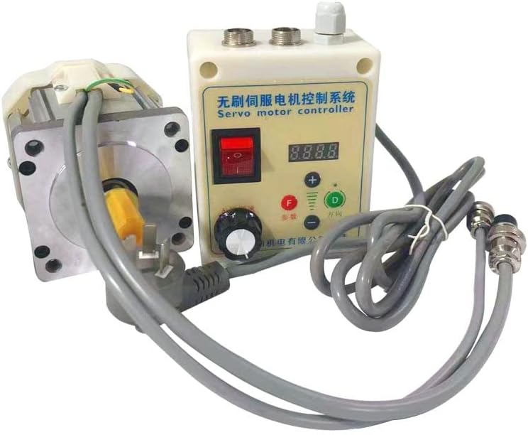 Small multifunctional vertical and horizontal brushless servo belt sander motor control set woodworking machinery - (Speed(RPM): 220V 750W)