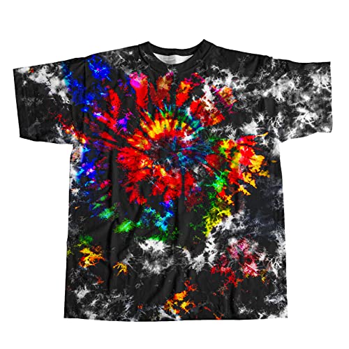 Image of Kids Tie Dye Shirt 6-18 Years Children Hippies Senior Tie-Dye Tee Tshirt for Boys' Girls'