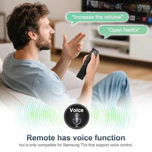 Image of Remote Control for Samsung Smart TV & Frame TV Universal Replacement