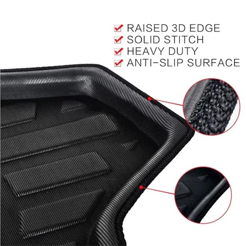 Tapis de coffre voiture VW Caddy protecteur bagages robuste
