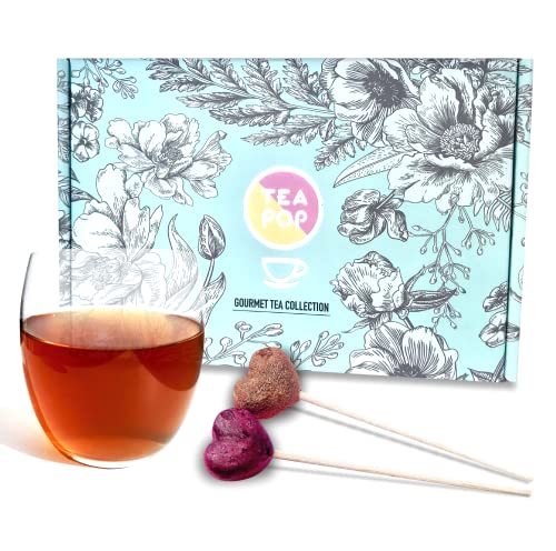 Tea-Pop Geschenkbox mit Lieblingsteeauswahl, Sammlung ausgewählter kristallisierter Gourmet-Tees, Kräutermischungen Cover