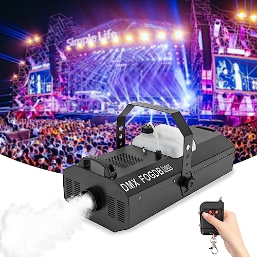 Máquina de humo portátil 3000W con control remoto miniatura 5