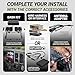 Scosche GM1590DDB Double Din Installation Dash Kit Compatible with Select 1994-2012 Import and Domestic Vehicles - Does Not Fit Single DIN Radios - See Fit Guide in Images for Vehicle Compatibility
