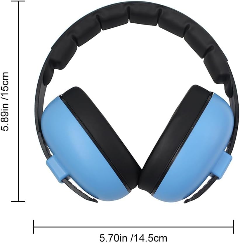 Alasum Noise Reduction Earmuffs Ear Protection Adjustable Comfortable Sound Cancelling Ear Defenders Hearing Safety for Sleep and Loud Environments Random Color Random Color