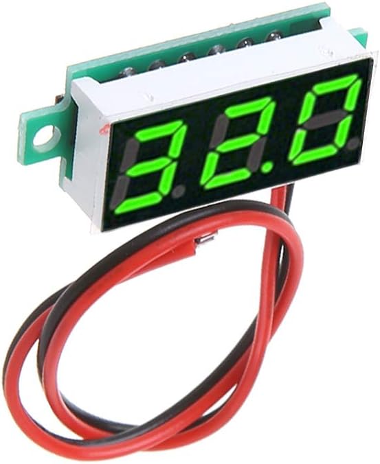 Digital For Voltmeter 0.28 Inch Two-Wire 2.5V-30V Digital For Voltmeter Tester Meter LED Display