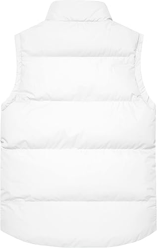 Miniatura 2 de Wantdo Chalecos acolchados para mujer, chaleco de invierno grueso, chaleco de burbujas cálido, abrigo de invierno