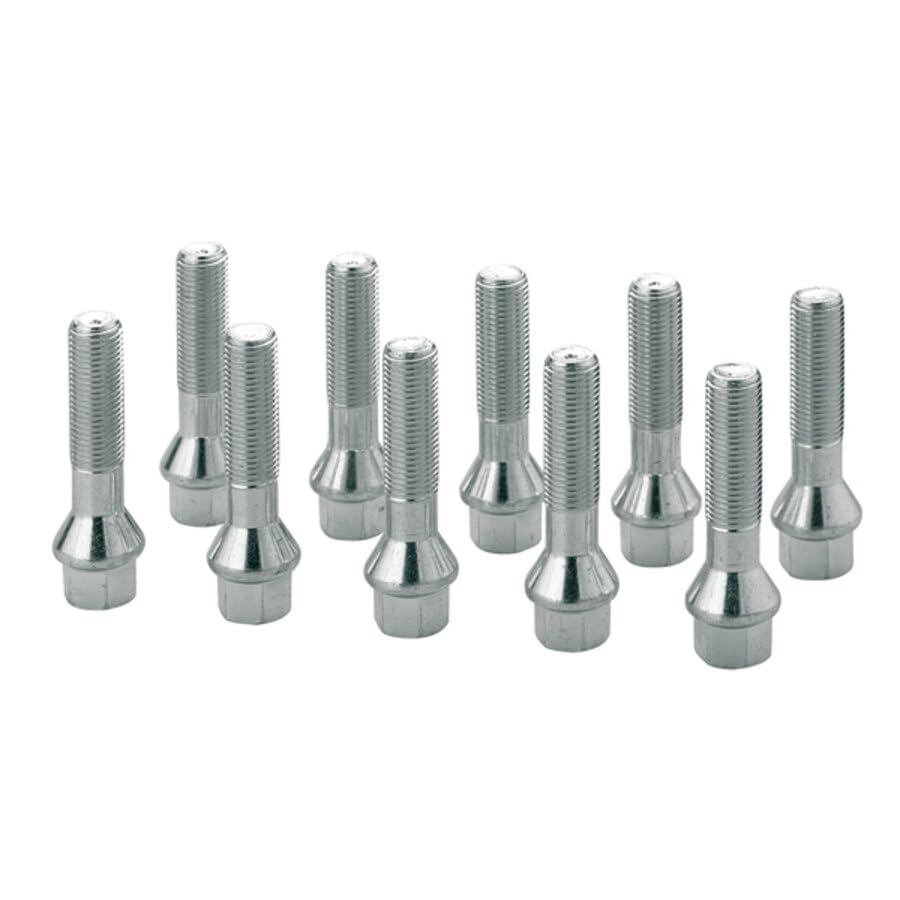 D-GEAR 1114464 Śruby Stożkowe Auto Felgi CH19, 10 Sztuk, 12 x 1, 25 50 mm