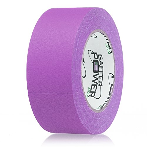 Gaffers Tape 2 Inch | Purple | USA Made Quality | Leaves No Residue | by Gaffer Power