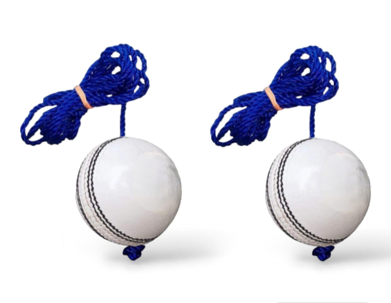 Leather Cricket Hanging Ball, 1.5 Meter (White) Standard Size-picture-25