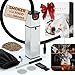 Cocktail Smoker - INCLUDES WOOD CHIPS - Smoking Gun | Smoke Meat, Drink & Food Indoor Infuser | Ultimate Sous Vide Foodie Accessories Gift
