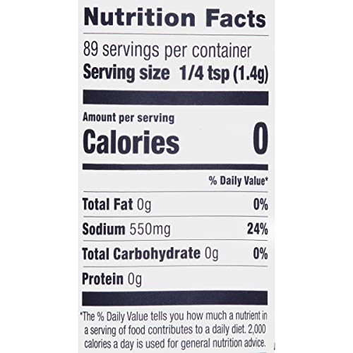 Morton Sea Salt, Fine, 4.4 Ounce #TOP1