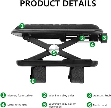 Chair Armrest Elevating Pad Gamer Computer Hand Bracket Arm Support Wrist Pad