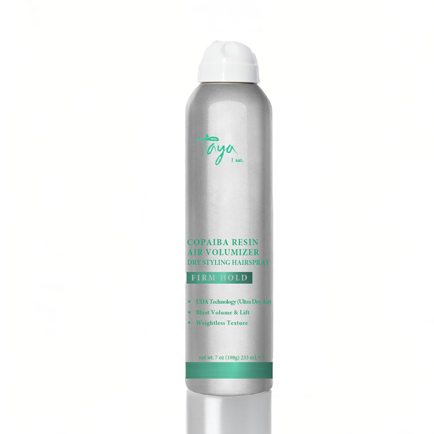 Taya Air Volumizer Flash-Drying, Strong Hold, Volumizing Hairspray. With U.D.A. (Ultra-Dry-Air) Spray Technology.