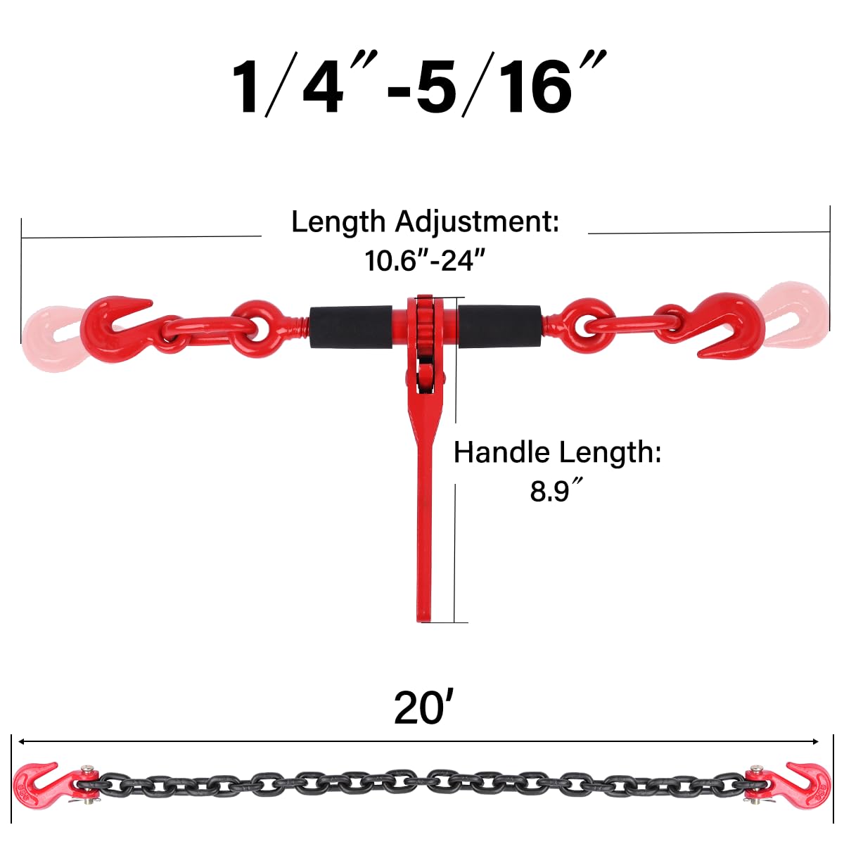 G80 Load Binder Set - 2200 lbs WLL -2
