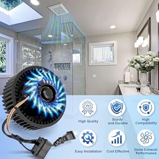 S97015157 Fan Motor Replacement Compatible with Broan Nutone 674, 674-A, 676, 676-D/2676F-A, 680, 680FL, for Broan NT100C, 110RDF, 672SP, DX110 Bathroom Exhaust Fan Motor Replace 110 CFM