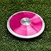 Wettarn 1 Pcs Discus, Man Women Discus Track and Field Discuses Track and Field Equipment (1.6 kg,Pink)