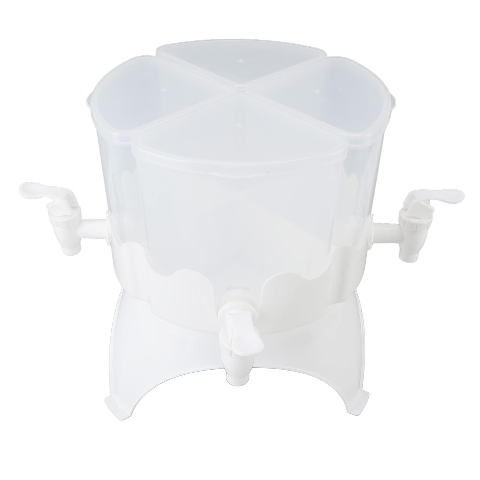 Dispenser Per Bevande, Dispenser Bevande, Dispenser Con Rubinetto Rotante Con Bollitore A 4 Griglie Staccabile Per Frigorifero, Grande Capacità, Plastica