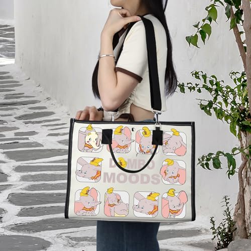Bolsa Tote Dumbo Elephant Cartoon Inspirada miniatura 2
