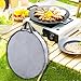 Menolana Camping Skillet Bag Cookware Organizer Portable Large Capacity Practical Grill Pan Storage Bag with Handle for Hiking Picnic, 70cmx10cm