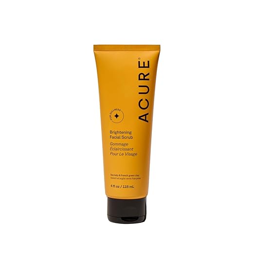 Brightening Facial Scrub with Sea Kelp and Clay
