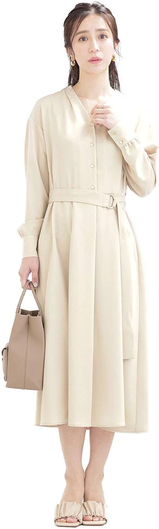 Amazon Co Jp ナノ ユニバース Nano Universe Web限定 Vネックフレアとろみワンピース 長袖 F アイボリー Nano Universe 服 ファッション小物 Amazon Co Jp ナノ ユニバース Nano Universe Web限定 Vネックフレアとろみワンピース 長袖 F アイボリー Nano Universe 服 ファッション小物