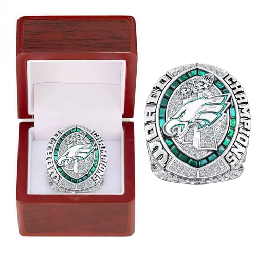 HYKJSHED 2024 World Championship Football Champions Ring Fantasy Football Ringe Vatertag Sammlerstücke Fan Geschenk(13) HYKJSHED 2024 World Championship Football Champions Ring Fantasy Football Ringe Vatertag Sammlerstücke Fan Geschenk(13)