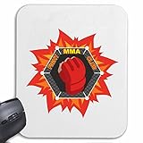  Tapis de souris Mousepad (Mauspad) MMA ARTS IMPORTANTS MIXTES FIGHT MMA MIXTES FIGHT MATÉRIEL ARTS Fightclub STREET BOXE KARATE KICK BOXING JUDO pour votre ordinateur portable, ordinateur portable ou