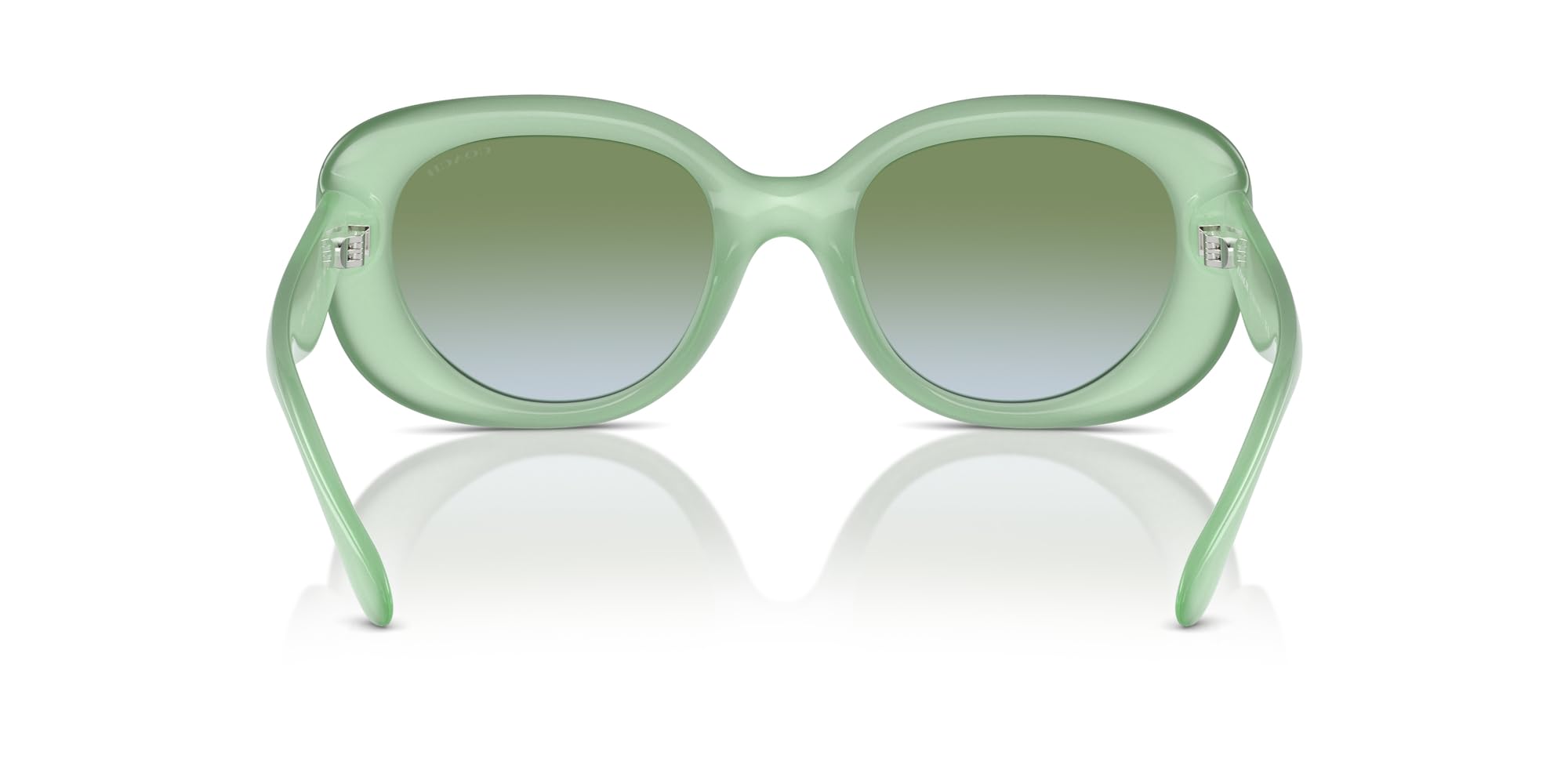 Coach Women\'s Hc8391u Sculpted C Hardware Universal Fit Oval Sunglasses Buy COACH Women main image 4