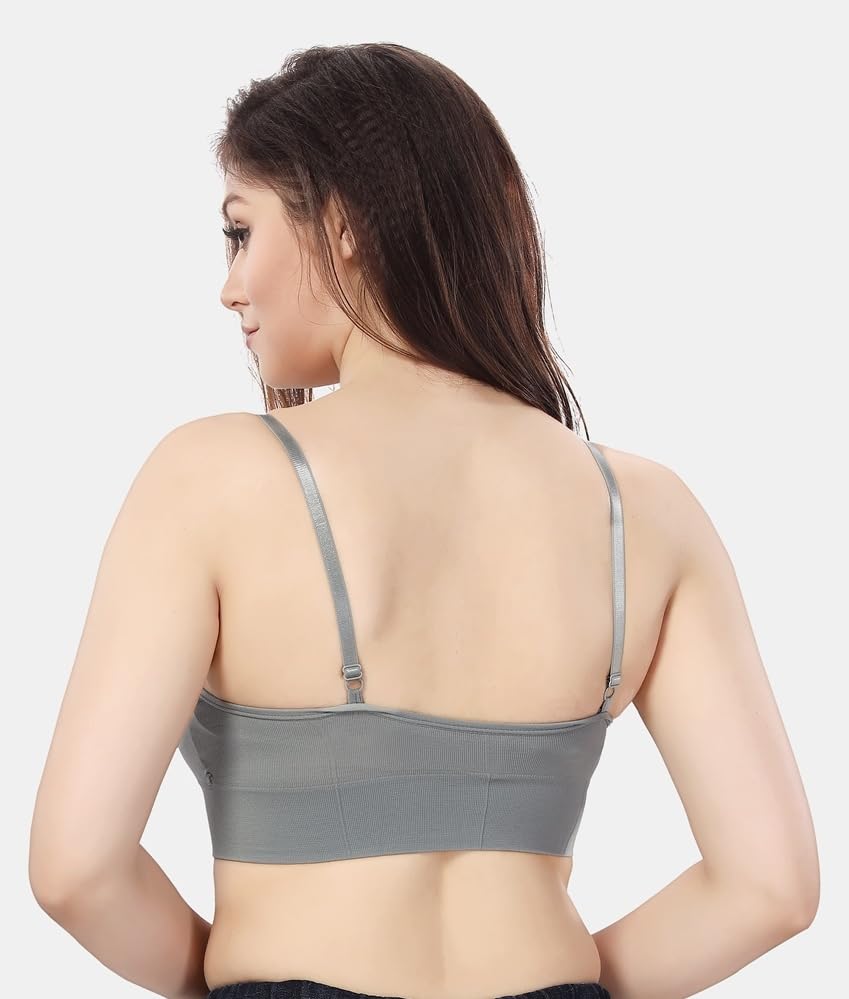 Image of Fabme Women's Seamless, Low Back, Cami-Bra