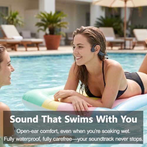 Swimming Headphones Bone Conduction Headphones Bluetooth IPX8 Waterproof - image 4