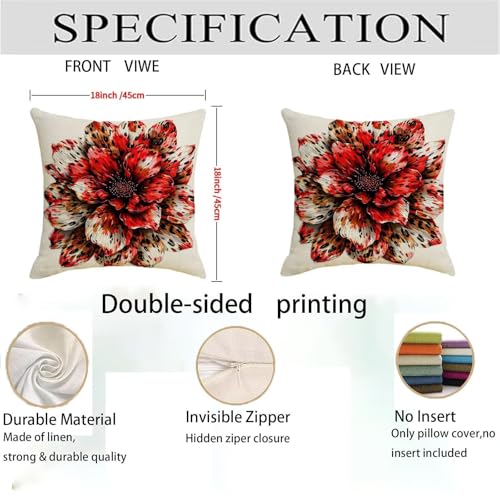Taie oreiller double face imperméable 75x75cm lavable avec zip dissimulé - 5