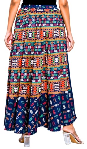 Image of Premium Cotton Skirt for Women with Pocket, Free Size