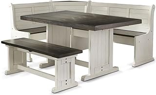 Pemberly Row 4-Pieces Dining Set Wood, Rectangular in Brown (36