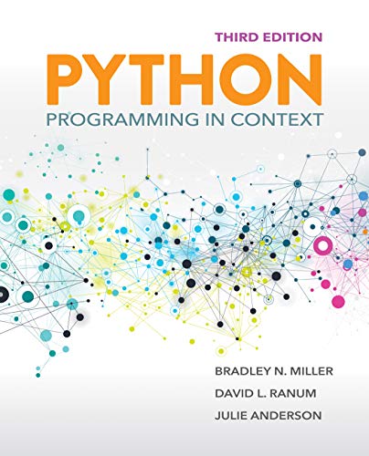 Amazon.com: Python Programming in Context eBook : Miller, Bradley N ...