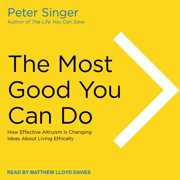 Cover art for The Most Good You Can Do