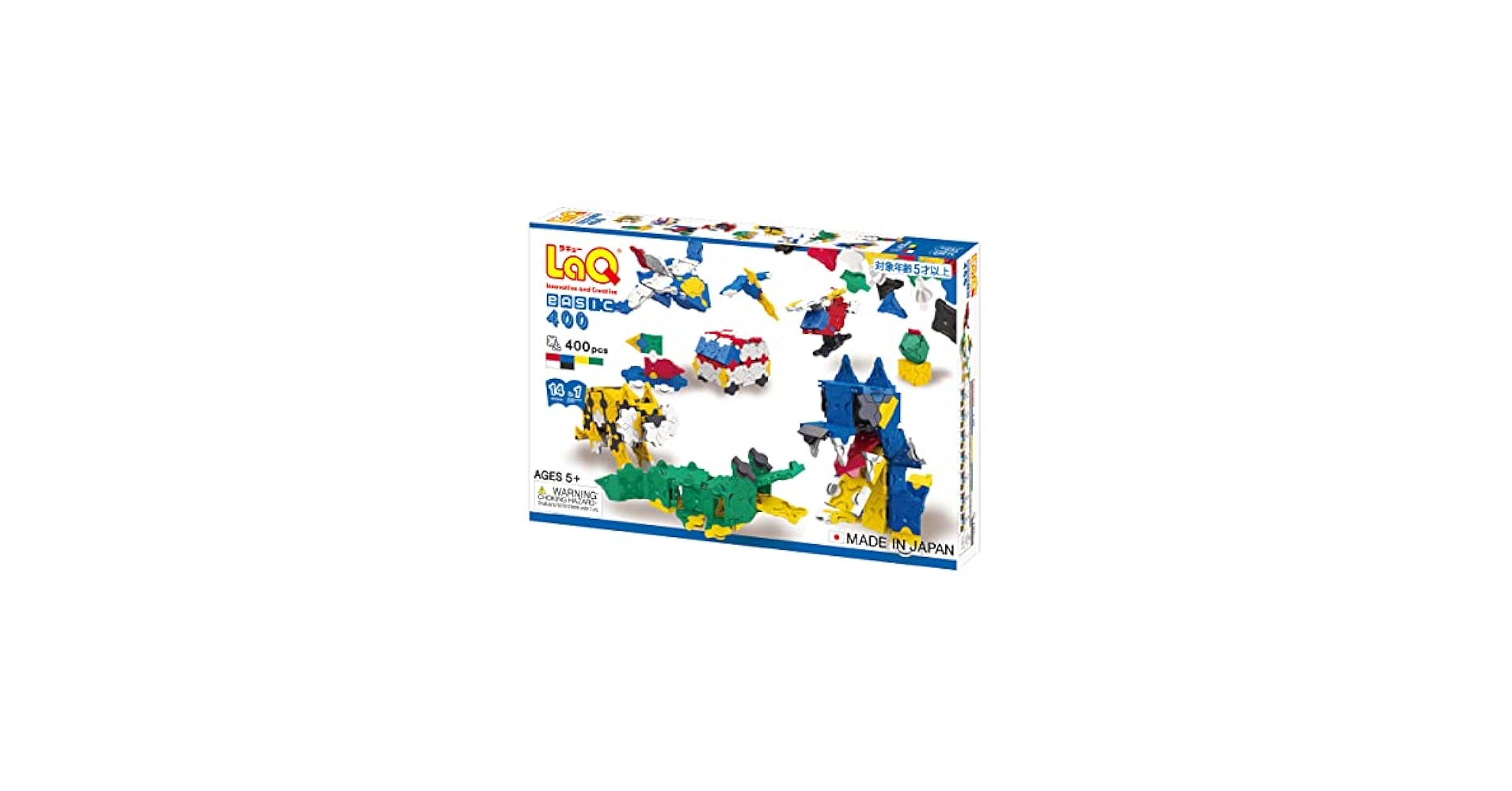 Amazon.com: LaQ Basic 400 First Set| 400 Pieces | Age 5+