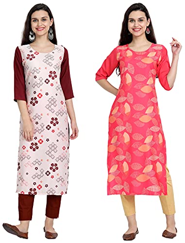 Image of Women's Crepe Regular Kurta