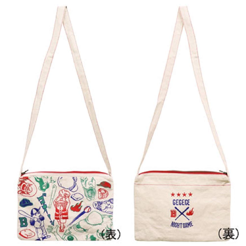 Amazon.co.jp: ゲゲゲの鬼太郎 刺繍 サコッシュ/おばけナイター