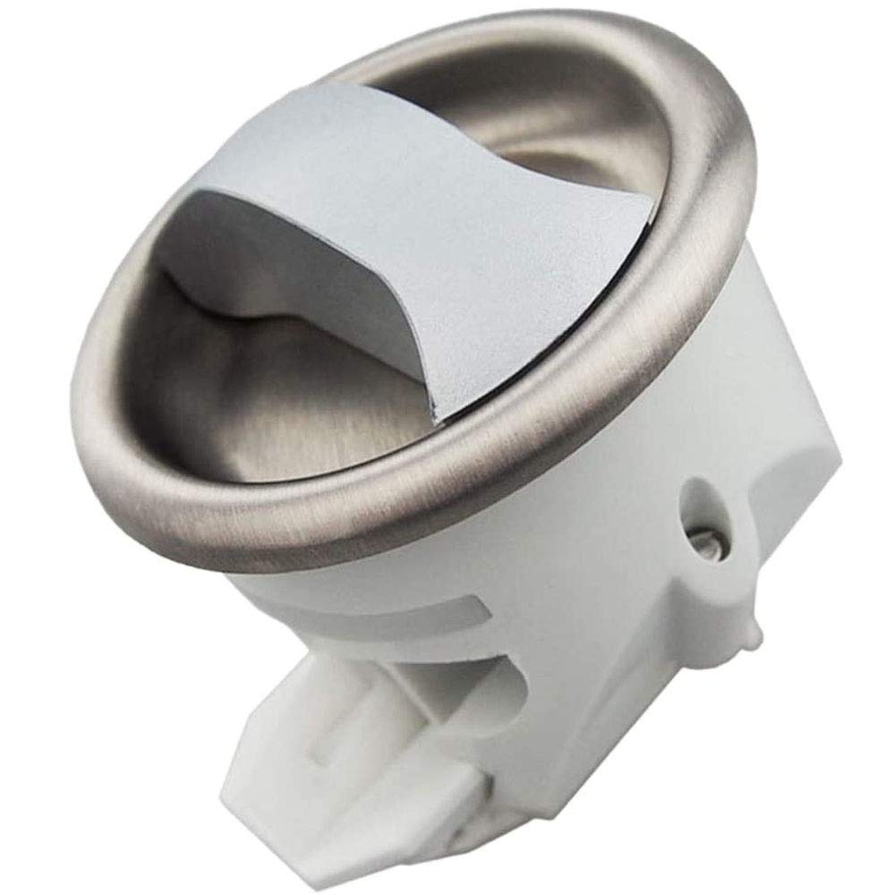 Pofet Silver Toilet Bathroom Door Lock For Rv Caravan Motorhome Cabinet Drawer Yacht Dining Car Accessories